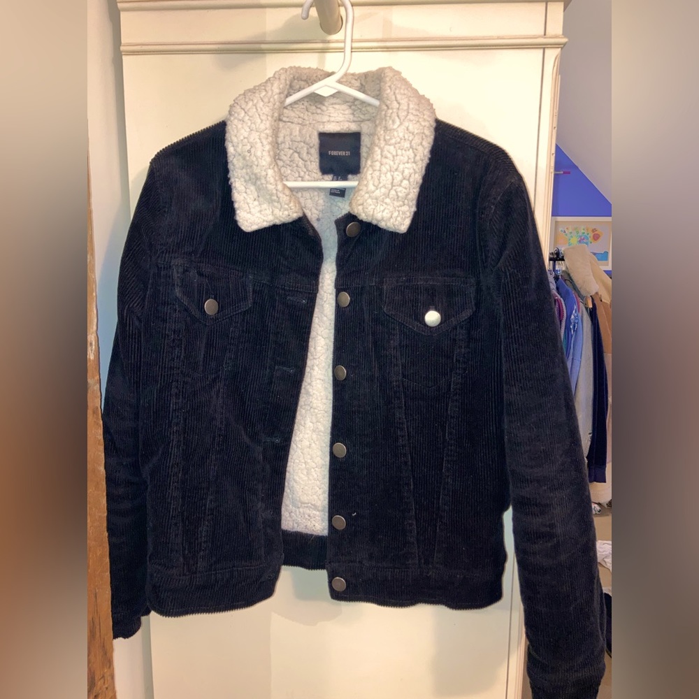 Warm corduroy jacket from Forever 21